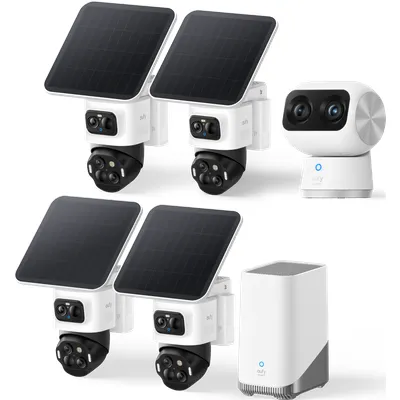 eufyCam S4 4-Cam Kit und Innen