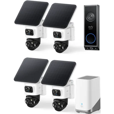 eufyCam S4 4-Cam Kit und Türkl