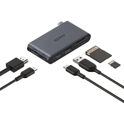 Anker Nano USB-C Hub (6-in-1,