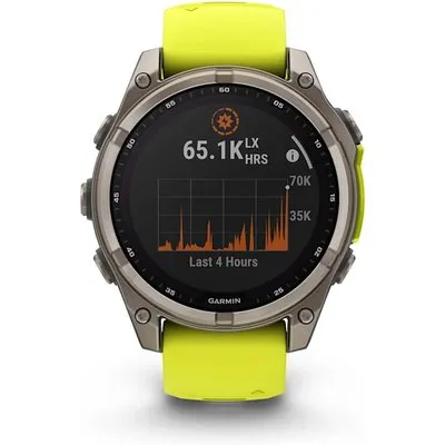 Garmin Fenix 8 Sapphire Solar yellow 47mm (010-02906-21)