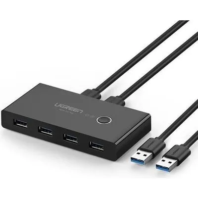 Ugreen 30768 Schnittstellen-Hub USB 3.2 Gen 1 (3.1 Gen 1) Type-A 5000 Mbit/s Schwarz (30768)