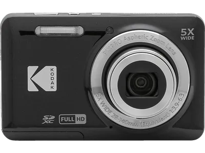 KODAK PixPro FZ55 Digitalkamera Schwarz, 5x opt. Zoom, LCD (230K Pixel)