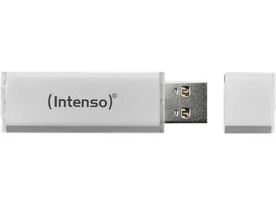 INTENSO Alu Line USB-Stick, 32 GB, 28 MB/s, Silber
