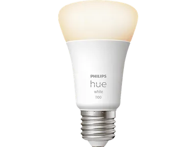 PHILIPS Hue White E27 Einzelpack LED Lampe Warmweiß