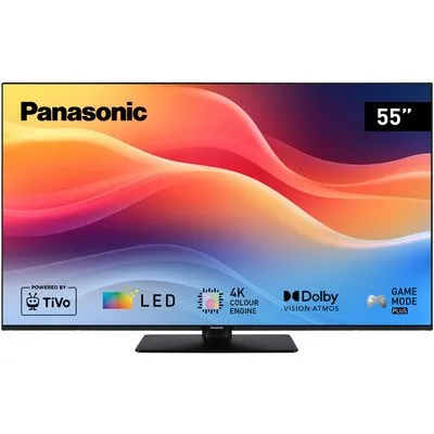 TB-55W61AEZ 139 cm (55") LCD-TV mit LED-Technik schwarz, 4K Ultra HD, Smart-TV, HDR-Wiedergabe, DVB-T2/DVB-C/DVB-S2, Sprachsteuerung