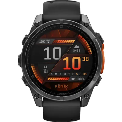 Garmin Fenix 8 Schwarz 47 mm