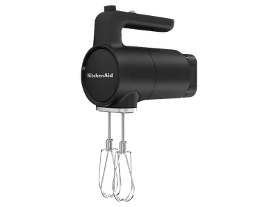 KITCHENAID 5KHMR762BM GO (INKL. AKKU) Handmixer Matt Schwarz (12 Volt)