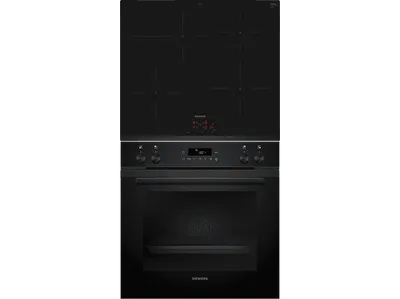 SIEMENS PQ212IAAB iQ300, Einbauherdset (Induktionskochfeld, A+, 71 l)