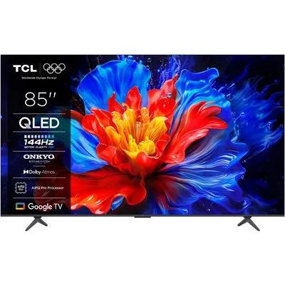 85P89K 215 cm (85") QLED-TV brushed metal, 4K Ultra HD, Smart-TV, 120 Hz, DVB-T2/DVB-C/DVB-S2, Sprachsteuerung
