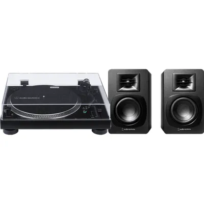 Audio-Technica AT-LP120XUSB + Audio-Technica ATH-SP3X Schwarz