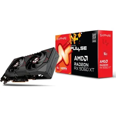 SAPPHIRE Radeon™ PULSE RX 9060 XT 16GB Grafikkarte DP/HDMI