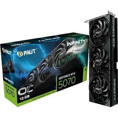 PALIT GeForce RTX 5070 Infinity 3 OC 12GB Grafikkarte HDMI/DP