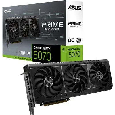 ASUS PRIME GeForce RTX 5070 OC 12GB PRIME-RTX5070-O12G DDR7 Grafikkarte, 1xHDMI, 3xDP