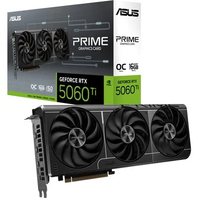 ASUS PRIME GeForce RTX 5060 Ti OC 16GB PRIME-RTX5060TI-O16G GDDR7 Grafikkarte DP/HDMI