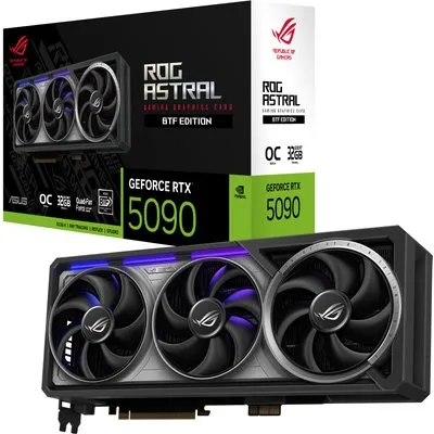 ASUS ROG ASTRAL GeForce RTX 5090 BTF OC Edition ROG-ASTRAL-RTX5090-O32G-BTF-GAMING Grafikkarte 32GB GDDR7, 2xHDMI, 3xDP
