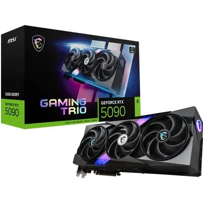 MSI GeForce RTX 5090 32G GAMING TRIO OC 32GB GDDR7 Grafikkarte, 1x HDMI, 3x DP