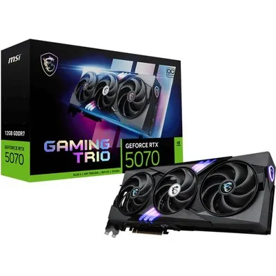 MSI GeForce RTX 5070 GAMING TRIO OC 12GB GDDR7 Grafikkarte, HDMI/DP