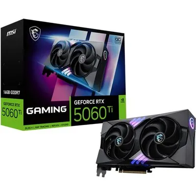 MSI GeForce RTX 5060 Ti 16G GAMING OC 16GB GDDR7 Grafikkarte, HDMI/DP
