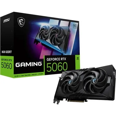 MSI GeForce RTX 5060 8G GAMING OC 8GB GDDR7 Grafikkarte, HDMI/DP