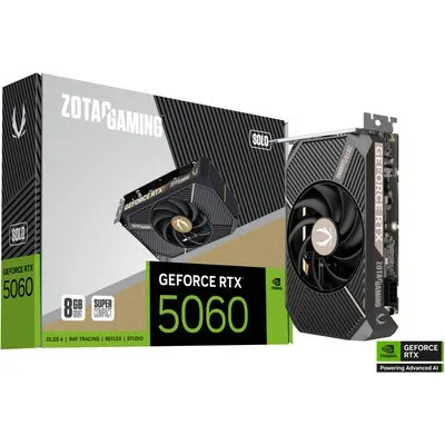 ZOTAC GAMING GeForce RTX 5060 SOLO 8GB GDDR7 Grafikkarte 3x DP, 1x HDMI