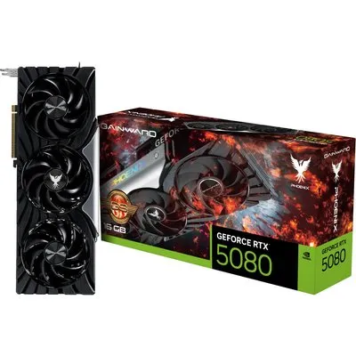 GAINWARD GeForce RTX 5080 Phoenix GS 16GB GDDR7 Grafikkarte HDMI/3xDP