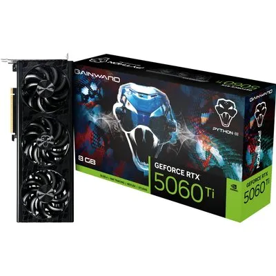 GAINWARD GeForce RTX 5060 Ti Python III 8GB GDDR7 Grafikkarte HDMI/3xDP