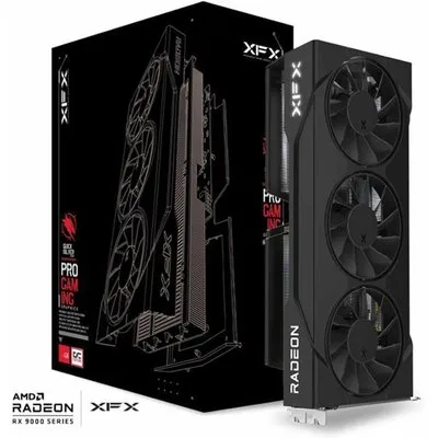 XFX Swift Radeon RX 9060 XT OC Triple Fan Gaming Edition Grafikkarte 16GB GDDR6 DP/HDMI
