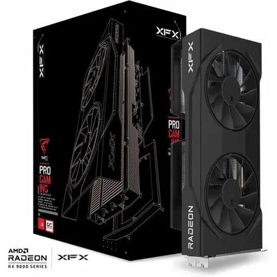 XFX Swift Radeon RX 9060 XT OC Gaming Edition Grafikkarte 16GB GDDR6 DP/HDMI