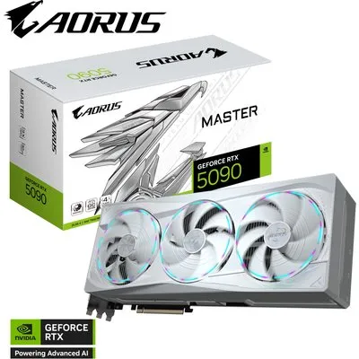 GIGABYTE AORUS GeForce RTX 5090 MASTER ICE 32G Grafikkarte HDMI/DP