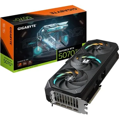 GIGABYTE GeForce RTX 5070 Ti GAMING OC 16G Grafikkarte HDMI/DP