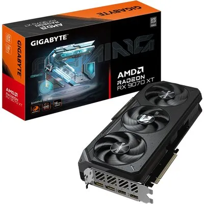 GIGABYTE Radeon RX 9070 XT GAMING OC 16G Grafikkarte HDMI/DP