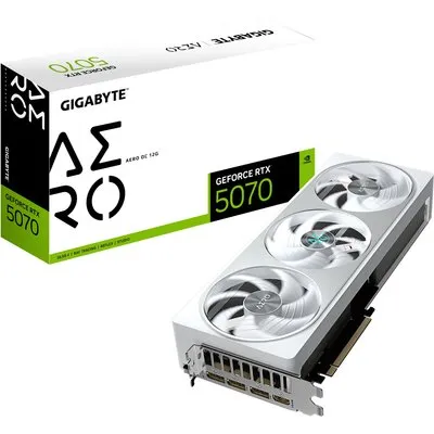 GIGABYTE GeForce RTX 5070 AERO OC 12G Grafikkarte HDMI/DP