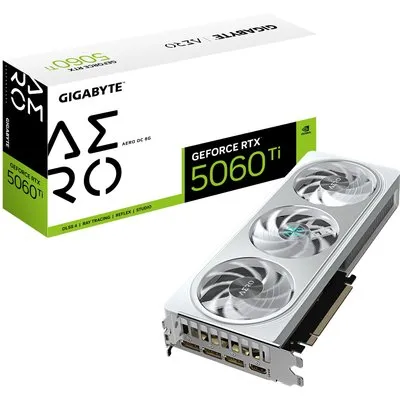 GIGABYTE GeForce RTX 5060 Ti AERO OC 8GD Grafikkarte HDMI/DP