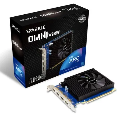 SPARKLE Intel Arc A310 OMNI View 4GB GDDR6 Grafikkarte 4x HDMI