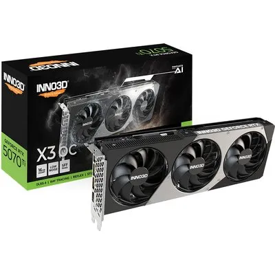 INNO3D GeForce RTX 5070 Ti X3 OC 16GB Grafikkarte 3xDP/HDMI
