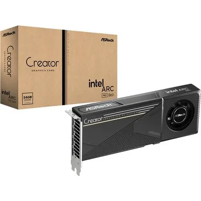 ASROCK Intel Arc Pro B60 Creator Grafikkarte 24GB GDDR6 DP