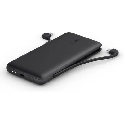 Belkin BOOST CHARGE™ Powerbank,10.000 mAh 18W, mit Kabeln, schwarz