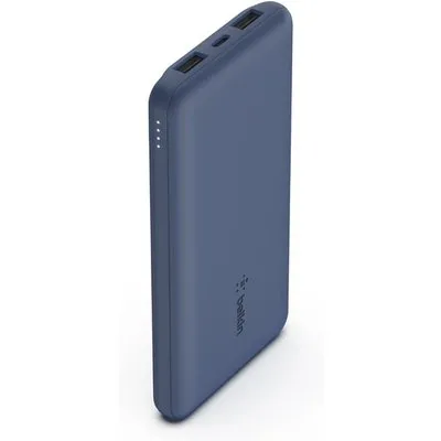 Belkin BOOST CHARGE Powerbank, 10.000mAh, 12W Power Delivery, blau