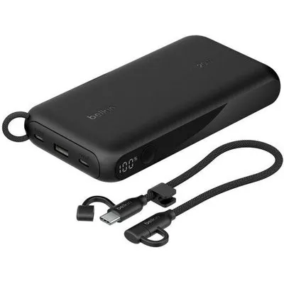 Belkin BOOSTERCHARGE Powerbank mit Display 20.000mAh schwarz