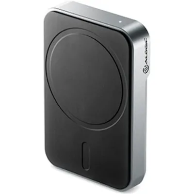 ALOGIC Matrix Universal Magnetic Power Bank 5000mAh schwarz