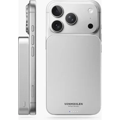 Vonmählen Evergreen Mag Magnetische Powerbank 10.000 mAh Weiß