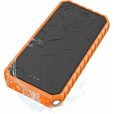 Xtorm Xtreme Series Rugged Powerbank 20.000 mAh 35W / PD / 2x USB-C / 2x USB-A schwarz/orange
