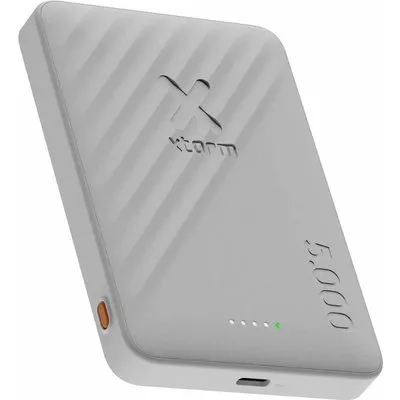 Xtorm Go2 Magnetic Wireless Powerbank 5.000 mAh 15W Qi / 18W / 1x USB-C weiß