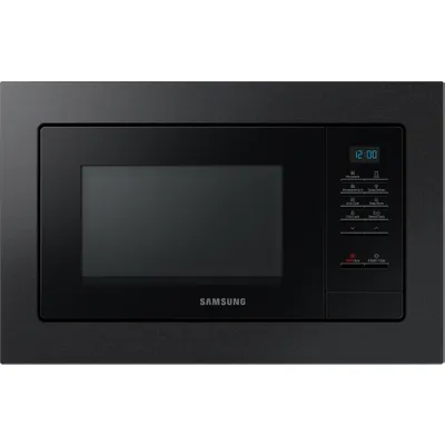 Samsung 20 L Einbau-Mikrowelle mit Grill, 20 L Black