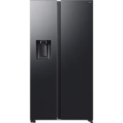Samsung RS70F Side-by-Side mit Metal Cooling und Festwasseranschluss, EEK: D, 640 L Schwarz