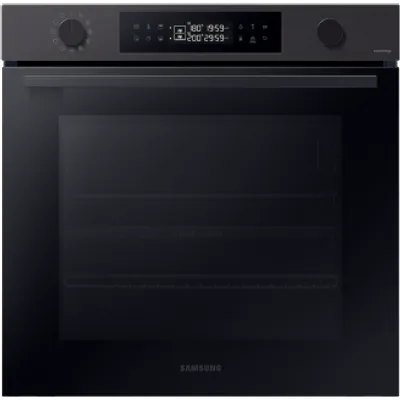 Samsung DualCook™ Einbaubackofen, 76 L, A+*, Pyrolyse, Schwarzer Serie 4, 60 cm Black
