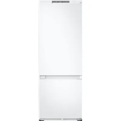 Samsung Breite Einbau Kühl-Gefrierkombination, 194/69 cm mit Metal Cooling, Twin Cooling+™ und AI Energy Mode, EEK: D, 389 L Weiß