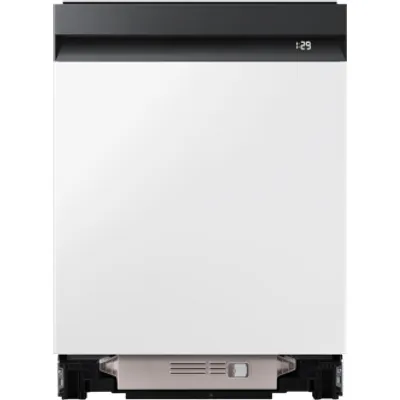 Samsung DW80 Teilintegrierbarer Geschirrspüler mit Festtürtechnik, 60 cm, EEK: A, 14 Maßgedecke Weiß