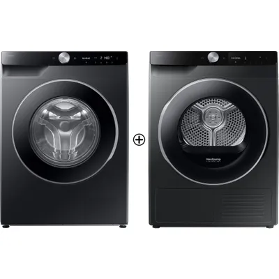 Samsung Set Waschen Trocknen SuperSpeed Black