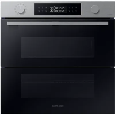 Samsung Dual Cook Flex Einbaubackofen, 76 L, A+*, Pyrolyse, 60 cm Silver